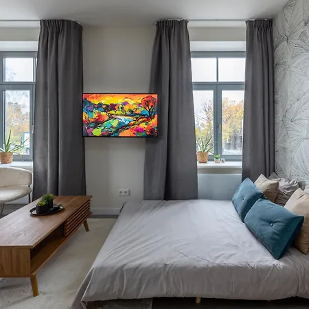 Kipsala With Free Parking Lägenhet Riga