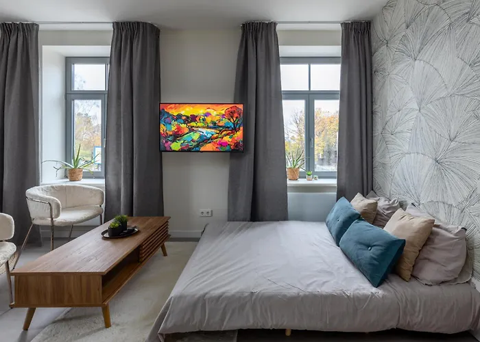 Kipsala With Free Parking Apartment Riga